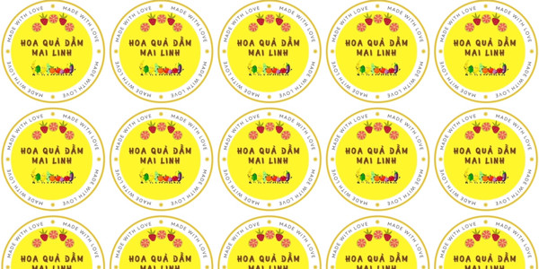 Hoa Quả Dầm Mai Linh - Xoài Cóc Dứa - Ngọc Hồi