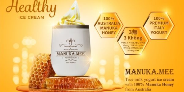 MANUKA.MEE Ice Cream - Kem Sữa Chua - Lê Văn Thiêm