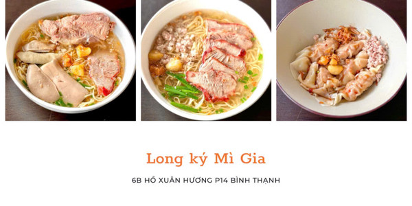 Long Kí Mì Gia - Mì Chỉ Hồng Kông - Hồ Xuân Hương