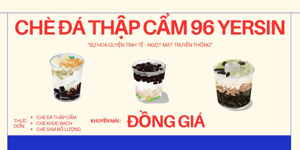 Chè Đá Thập Cẩm - 96 Yersin