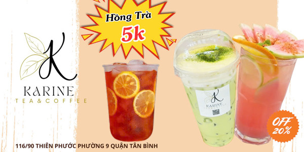 Trà Sữa Karine Trà Đậm Vị