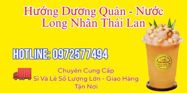 Hướng Dương Quán - Nước Long Nhãn Thái Lan