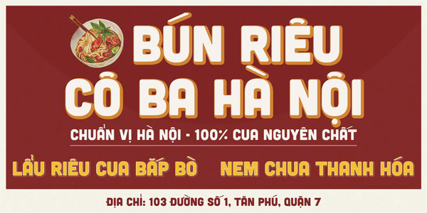 Bún Riêu Cô Ba Hà Nội - Đường Số 1