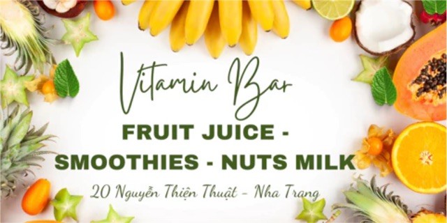 VITAMIN BAR - Detox Juice, Healthy Smoothies & Nuts Milk - Nguyễn Thiện Thuật