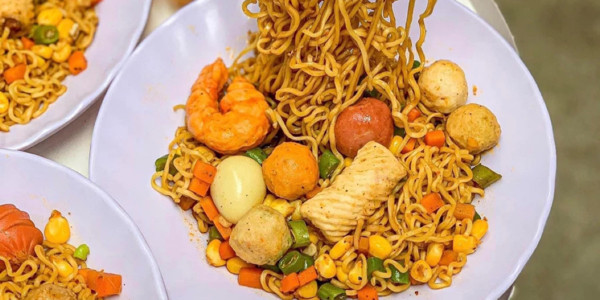 Mì Trộn Indomie, Pizza & Spaghetti Sâu Xinh - Vĩnh Hưng