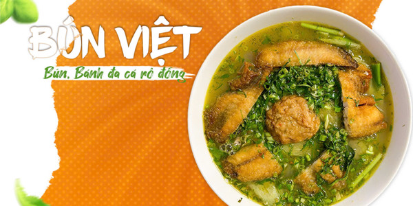 Bún & Bánh Đa Cá Rô Đồng - Bún Việt