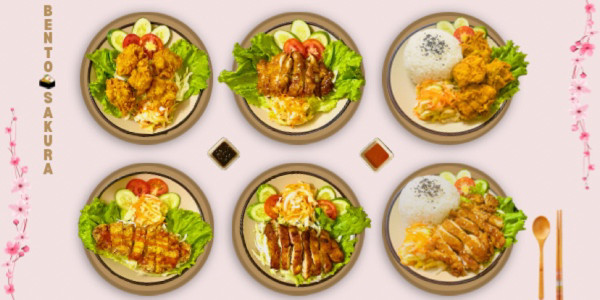 Bento Sakura - Cơm Thịt Chiên, Cơm Thịt Nướng - Cầu Giấy