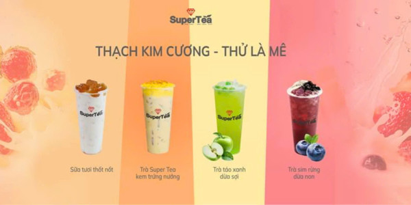 SUPER TEA - Trà Sữa & Trà Trái Cây