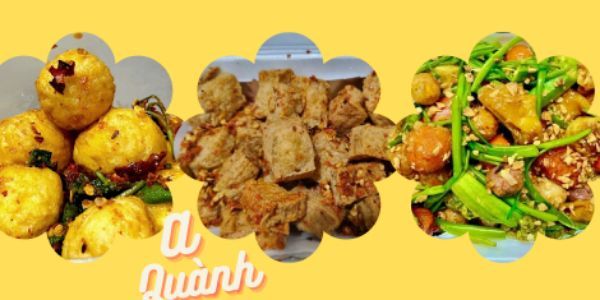 Ăn Vặt A Quành - Cá Viên Chiên, Mì Trộn & Đậu Hủ Xóc Muối - 455/22 An Dương Vương