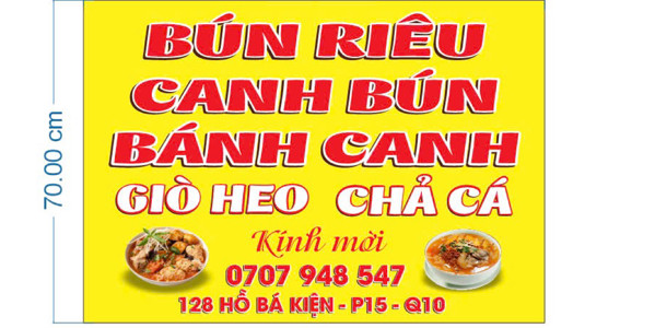 Bún Riêu, Canh Bún & Bánh Canh - Hồ Bá Kiện