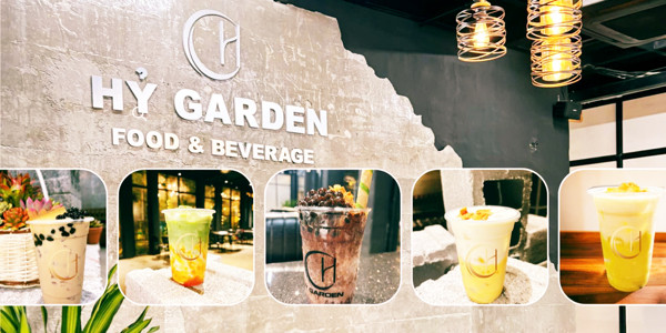 Hỷ Garden - Bơ Sữa Dừa, Milo Dầm & Matcha Latte Đào