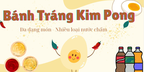 Bánh Tráng Trộn Kim Pong - Bánh Tráng Chấm & Bánh Tráng Cuốn - Bùi Viện