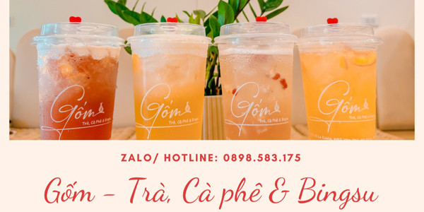 Gốm - Trà Hoa Quả, Trà Sữa & Cà Phê