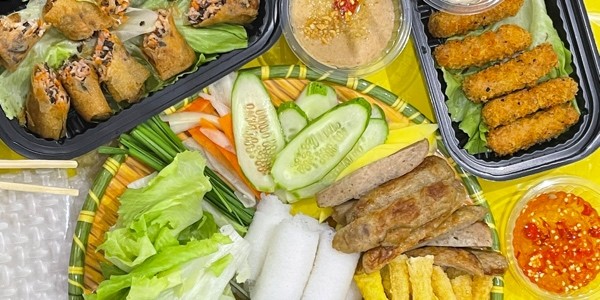 MY THÌN - Nem Nướng Sốt Tôm Thịt - 199/1 Cách Mạng Tháng Tám