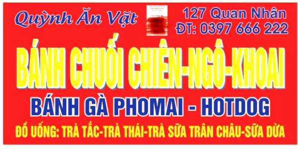 Quỳnh Ăn Vặt - Bánh Chuối Chiên, Nước Ép Hoa Quả & Nước Mía