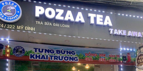 Trà Sữa Poza - Trà Sữa Kem Trứng Nướng & Trà Hoa Quả Tươi - Mỹ Đình