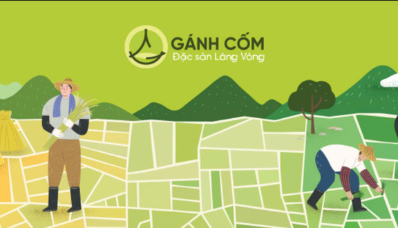 Gánh Cốm - Đặc Sản Làng Vòng - Xuân Thủy