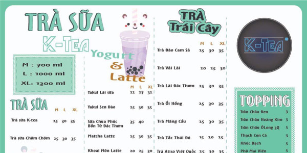 K-Tea Gu Trà Đậm