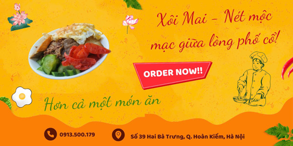 Xôi Mai - Xôi Phố Cổ