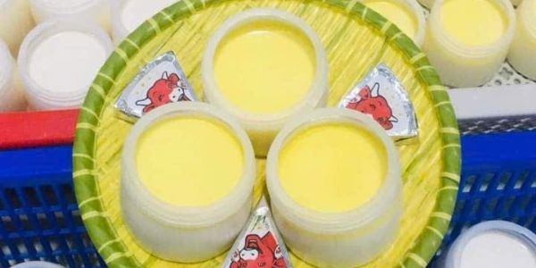YAOURT KEM CHUỐI - TRÀ TRÁI CÂY & CHÂN GÀ SỐT THÁI NHÀ BIN DÂU