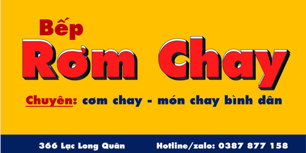 Bếp Rơm Chay - Chuyên Cơm Chay - Lạc Long Quân