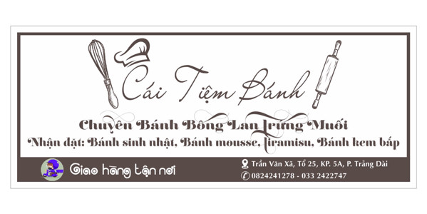 Cái Tiệm Bánh - Trần Văn Xã