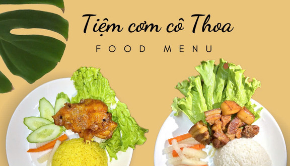 Tiệm Cơm Cô Thoa - Cơm Gà Nướng Sốt Tiêu - Phương Canh