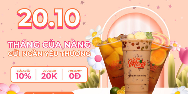 Tiệm Trà Moka - Đường 20 Thước