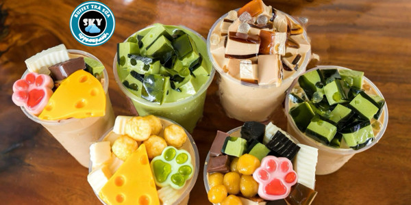 Buffet Trà Sữa SKY - Trà Sữa Fulltopping & Đồ Ăn Vặt - Phan Văn Trường