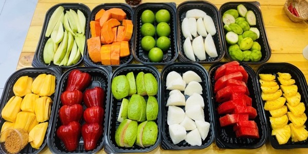 Trái Cây Tươi Cắt Sẵn - Trái Cây Tô Mẹ Khang