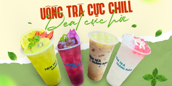 TIỆM TRÀ THÁNG NĂM - Trà Trái Cây, Trà Sữa & Nước Dừa - 3 Nhất Chi Mai