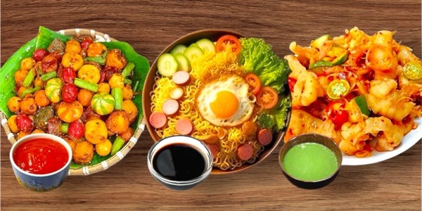 Ăn Vặt Lily Food - Mì Trộn, Chân Gà Sốt Thái & Cá Viên Chiên - Mai Thị Hồng Hạnh