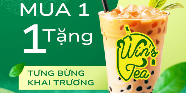 Trà Sữa, Trà Trái Cây Win's Tea - Đường D5