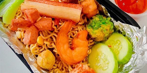 DUDU FOOD - MỲ TRỘN INDOMIE - ĐƯỜNG SỐ 8