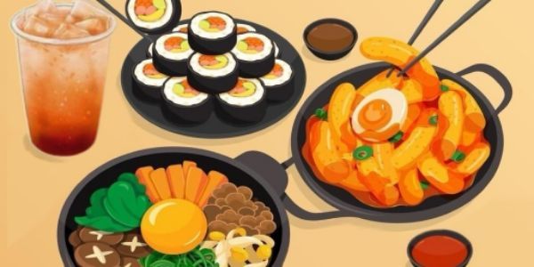 Korea Food - Món Hàn Quốc - Trần Hưng Đạo