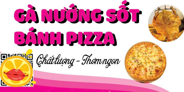 Gà Nướng Sốt Và Pizza Mai Mai