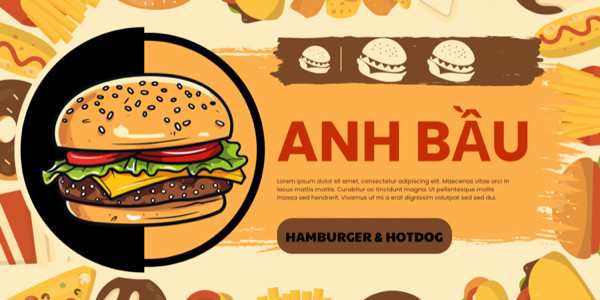 Trà Sữa Anh Bầu - Hotdog & Hamburger - Nguyễn Hữu Hào