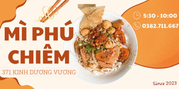 Mỳ Phú Chiêm 371 Kinh Dương Vương