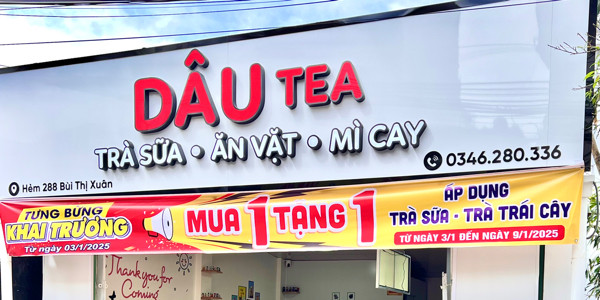 Dâu Tea - Trà Sữa & Ăn Vặt