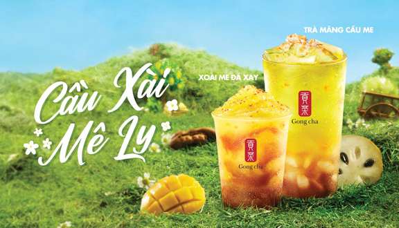 Trà Sữa Gong Cha - 貢茶 - Hồ Bán Nguyệt