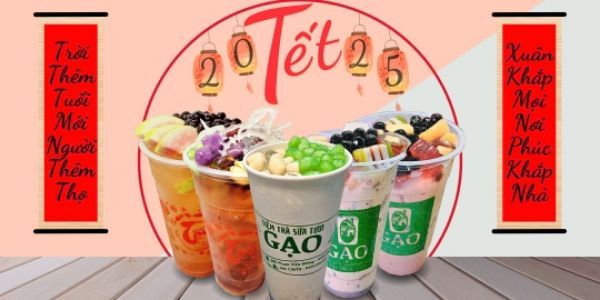 Gạo - Tiệm Trà Sữa Tươi - 966 Cách Mạng Tháng 8