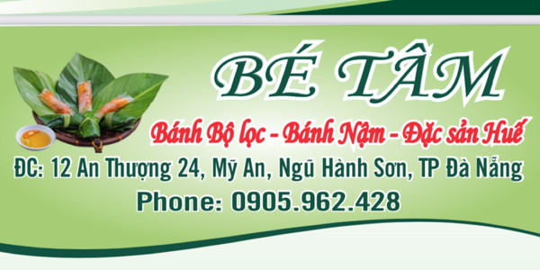 Bé Tâm Đặc Sản Huế - Bánh Nậm, Lọc Huế & Bánh Bèo Chén - 12 An Thượng 24