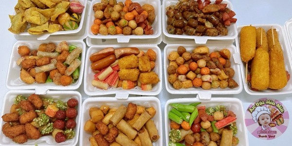 Ăn Vặt Miu Miu - Cá Viên Chiên - Vạn Kiếp