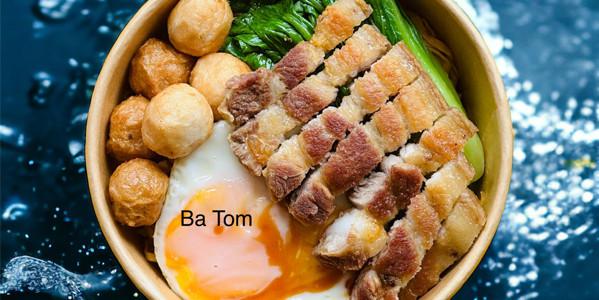 Cháo Sườn, Cháo Thịt Bằm & Mì Trộn Ba Tom