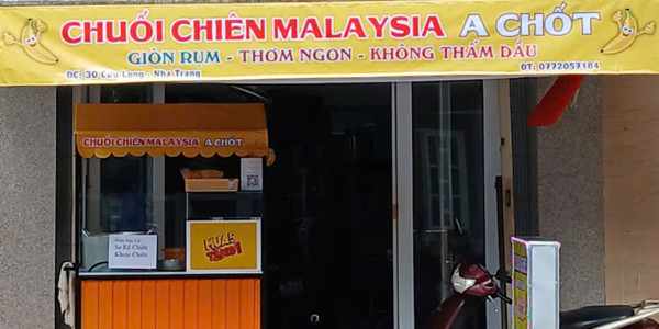 Chuối Chiên Malaysia - A Chốt - 30 Cửu Long