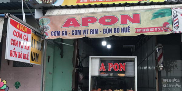 APON - Cơm Gà, Cơm Vịt Rim & Bún Bò Huế