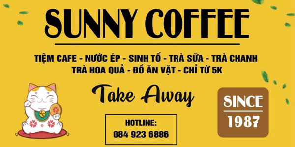 Sunny Coffee - Tiệm Cà Phê,Trà & Đồ Ăn Vặt - 12 Ngõ 33 Lê Thanh Nghị