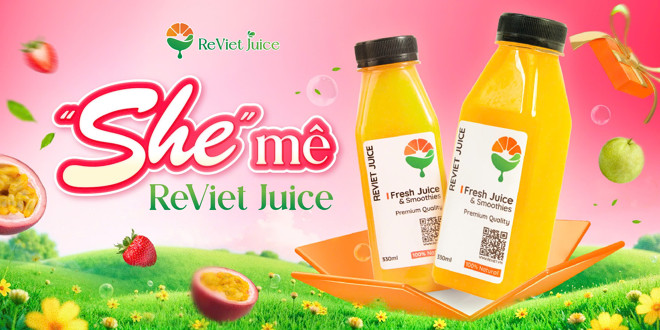 ReViet Juice - Nước Ép, Sinh Tố & Detox - Đường Số 3