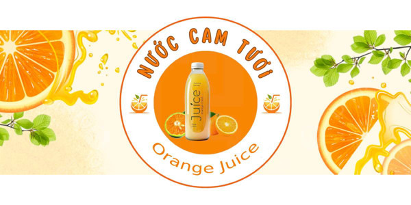 NƯỚC CAM TƯƠI - Cam Ép Vắt Nguyên Chất 100% - Đại Mỗ