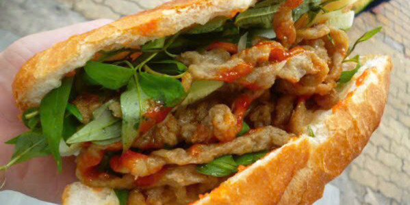 Bánh Mì Chả Cá Sợi Tiểu Nhị